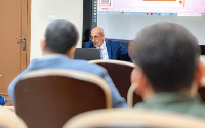 محاضرة بعنوان: “التوظيف النظري في بحوث الإعلام” تقديم: الأستاذ الدكتور مفتاح محمد اجعيه