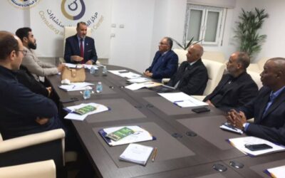 اجتماعٌ تنسيقي مع الجمعية الليبية للاقتصاد الزراعي