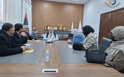 اجتماع عمل تمهيدي مع المركز الوطني لعلاج وتأهيل المدمنين